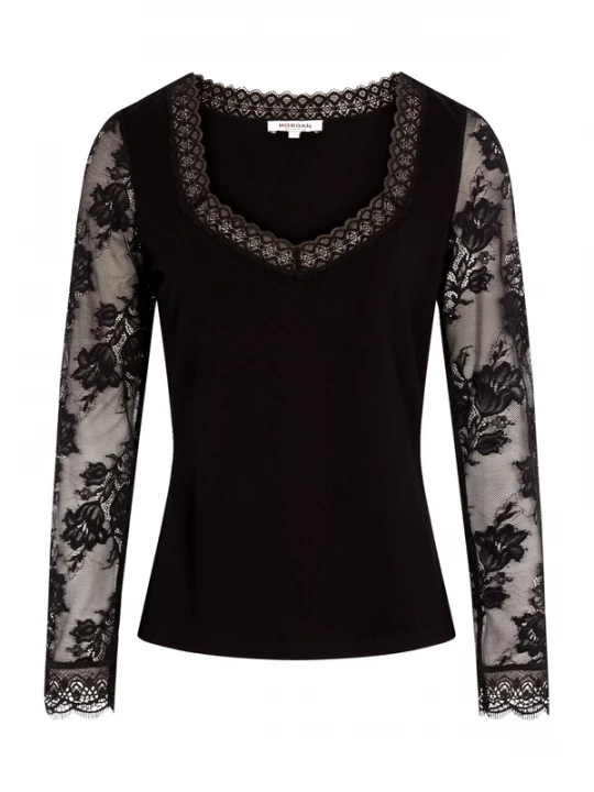 Foto van product Morgan Shirt '261-TANKA' zwart