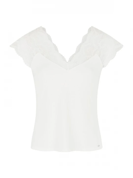 Foto van product Morgan Shirt 'DELO' offwhite