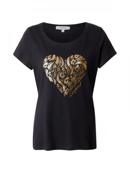 Foto van product Morgan Shirt 'DINOU' goud / zwart
