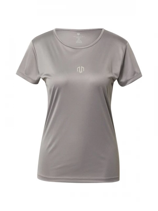 Foto van product MOROTAI Functioneel shirt 'Naka' zilvergrijs / wit