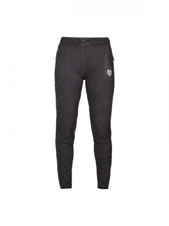 Foto van product MOROTAI Sportbroek 'Comfy Performance' donkergrijs / wit