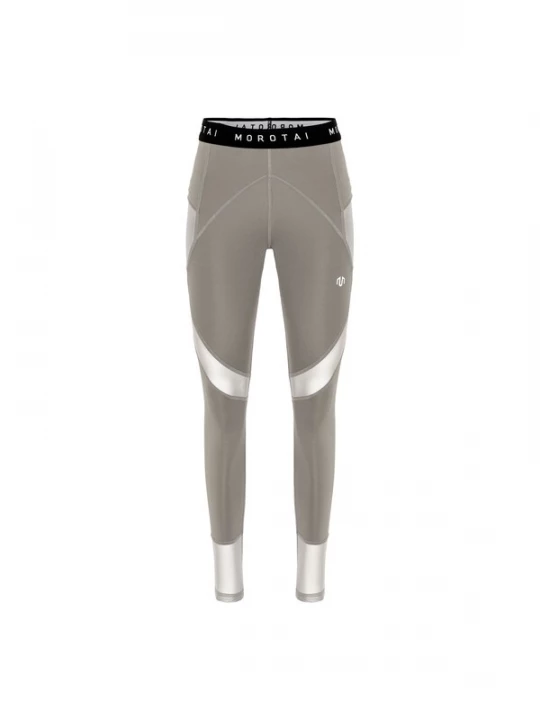 Foto van product MOROTAI Sportbroek lichtgrijs / zwart / wit