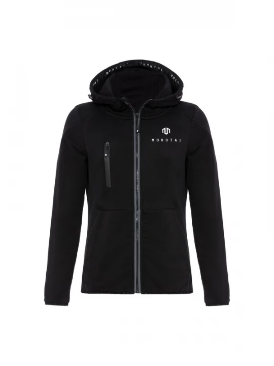 Foto van product MOROTAI Sportief sweatvest zwart / wit