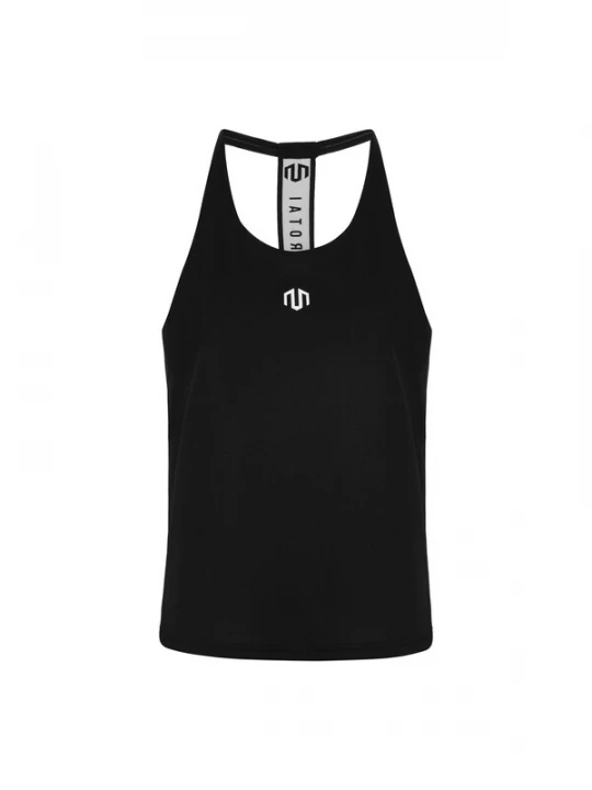 Foto van product MOROTAI Sporttop 'Stringer' zwart / wit