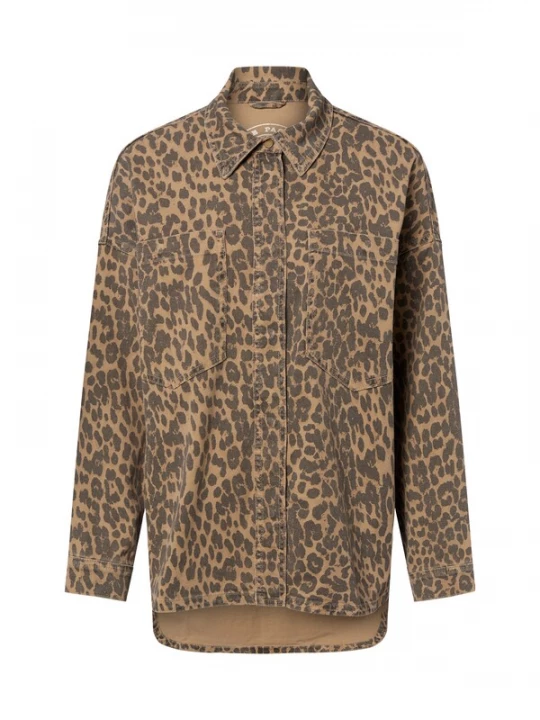 Foto van product MOS MOSH Blouse 'Emme' camel / lichtbruin / donkerbruin