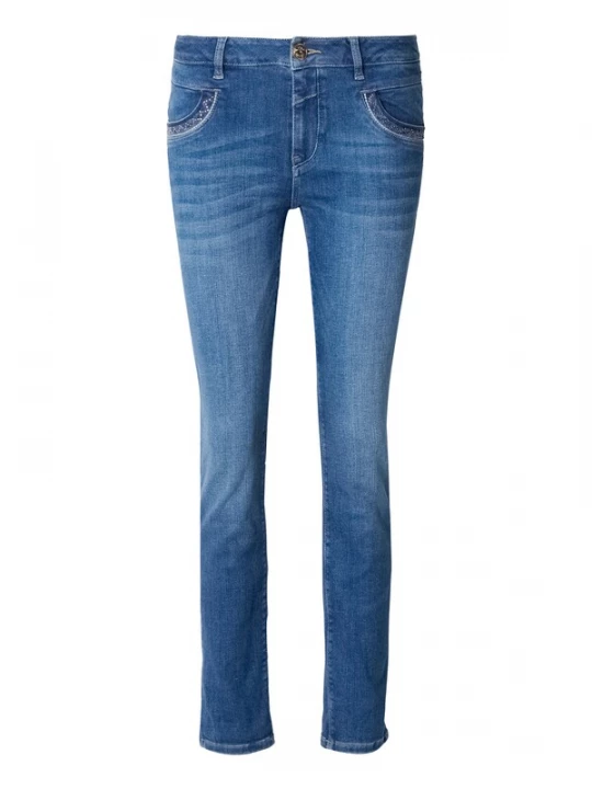 Foto van product MOS MOSH Jeans 'MMNaomi' blauw denim