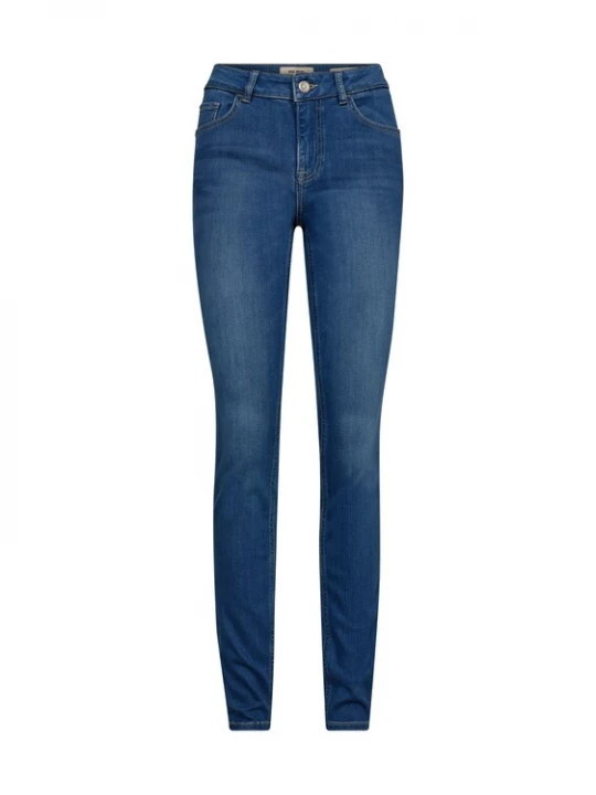 Foto van product MOS MOSH Jeans 'MMVice Deluxe' donkerblauw