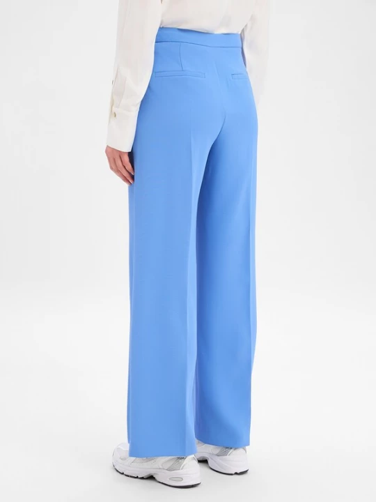 Foto van product MOS MOSH Pantalon 'MMLeya Miley' hemelsblauw