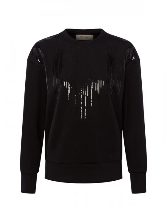 Foto van product MOS MOSH Sweatshirt 'MMNeve' zwart