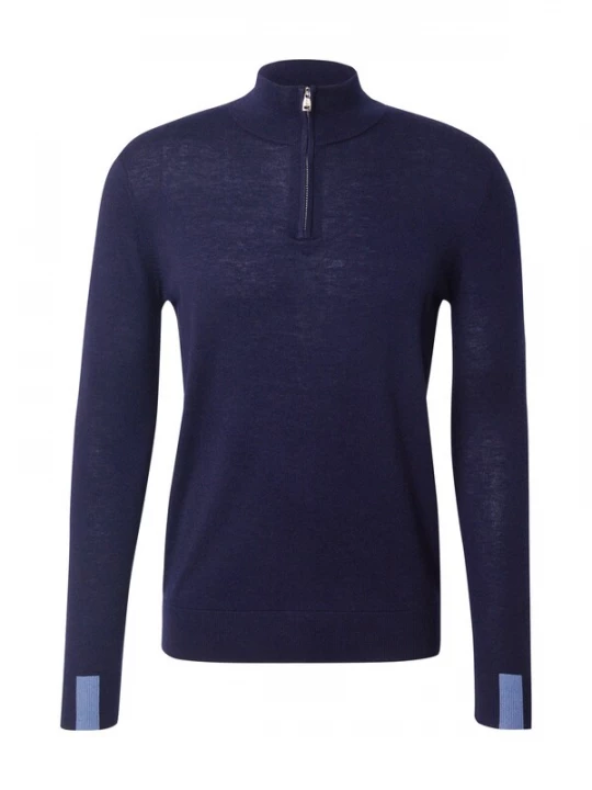 Foto van product MOS MOSH Trui 'MMGAdam' lichtblauw / donkerblauw
