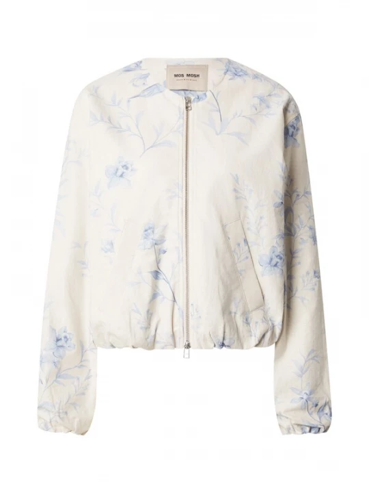 Foto van product MOS MOSH Tussenjas 'MMSally Ellish' crème / pastelblauw