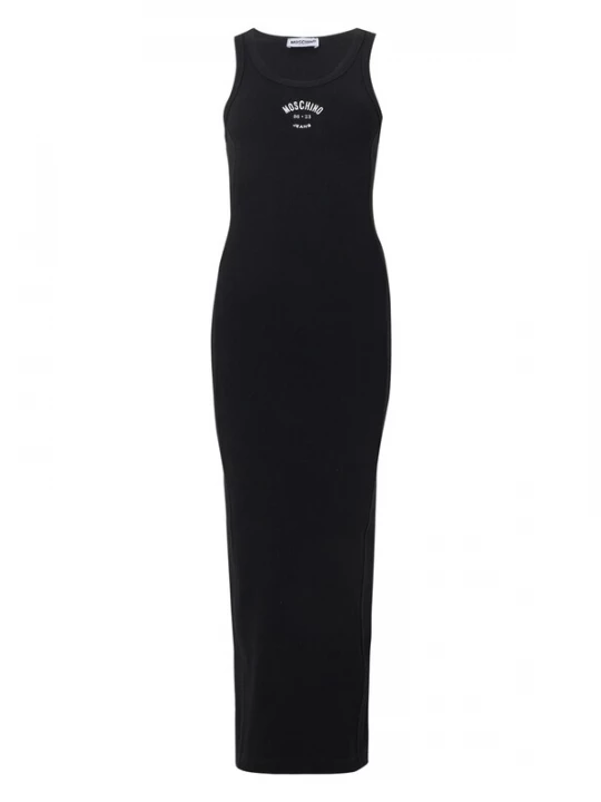Foto van product Moschino Jeans Jurk zwart / wit
