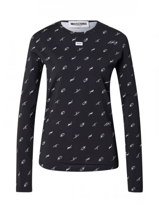 Foto van product Moschino Jeans Shirt zwart / wit