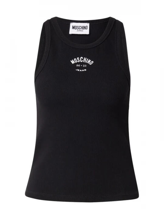 Foto van product Moschino Jeans Top zwart / wit