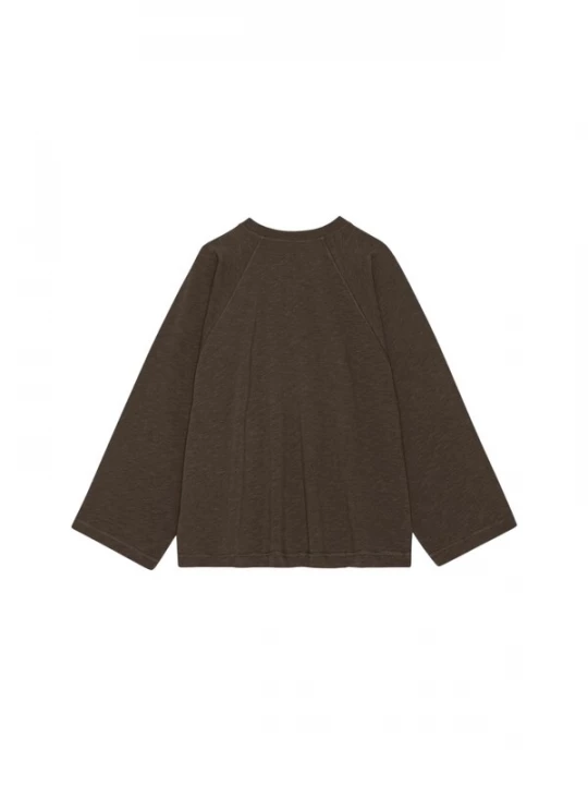 Foto van product moshi moshi mind Shirt 'Earth' donkerbruin