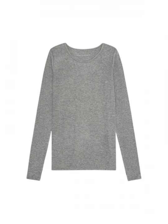 Foto van product moshi moshi mind Shirt 'Evermore' grijs gemêleerd