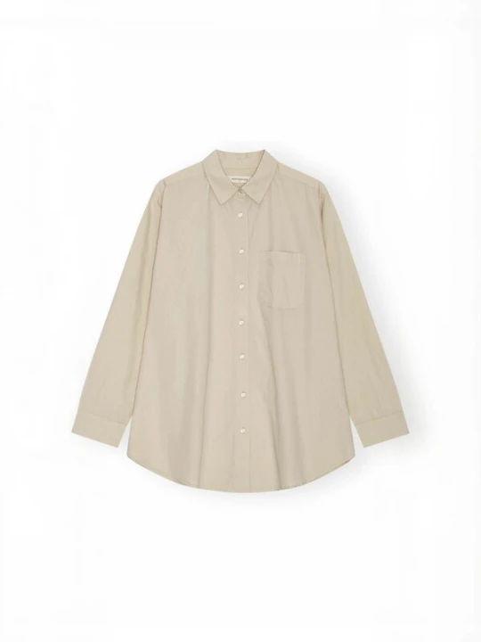 Foto van product moshi moshi mind Shirt ' gaia ' beige