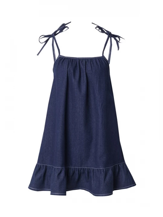 Foto van product Motel Jurk 'Carlisle' donkerblauw