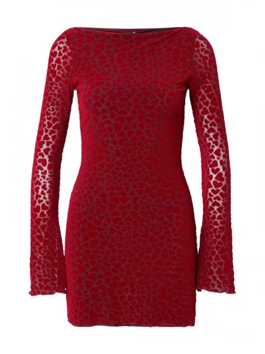 Foto van product Motel Jurk 'Sevila' rood