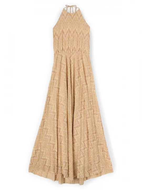 Foto van product MOTIVI Avondjurk beige