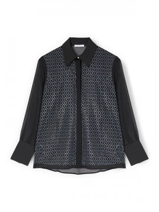 Foto van product MOTIVI Blouse zwart