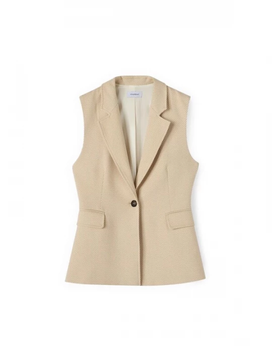 Foto van product MOTIVI Bodywarmer beige