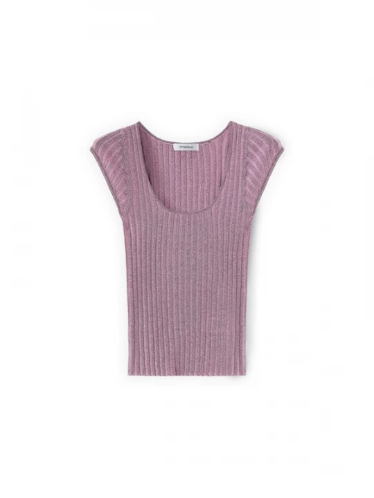 Foto van product MOTIVI Gebreide top pink