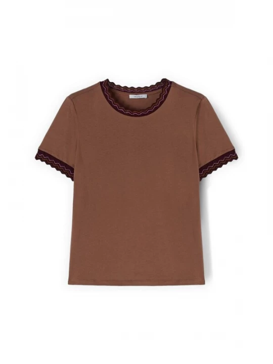 Foto van product MOTIVI Shirt bruin