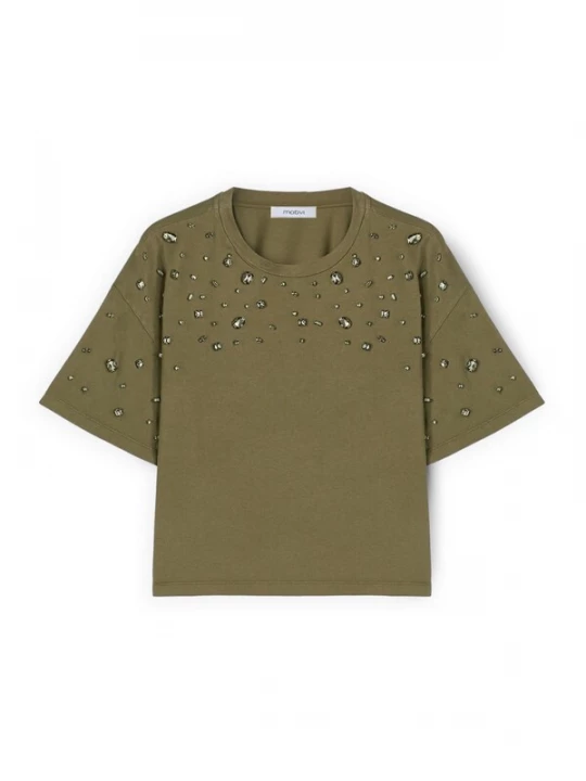 Foto van product MOTIVI Shirt grasgroen
