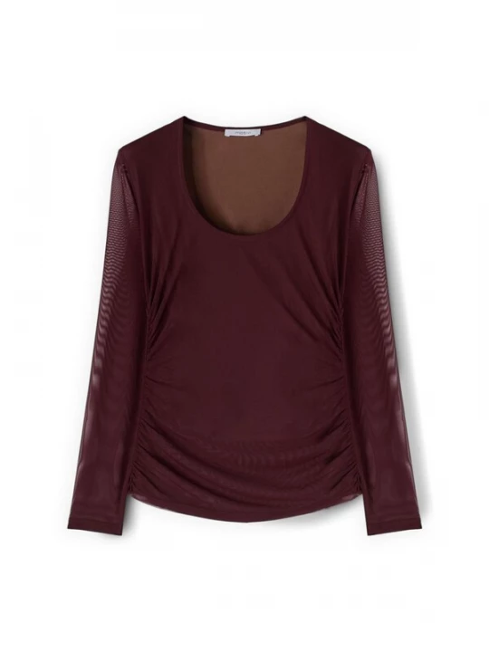 Foto van product MOTIVI Top bordeaux