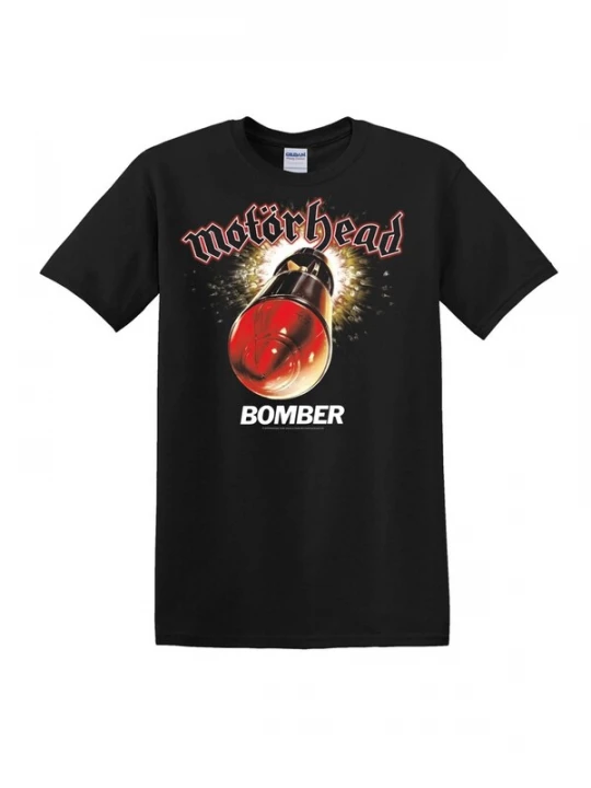 Foto van product Motörhead Shirt 'Motörhead Bomber T-Shirt' zwart