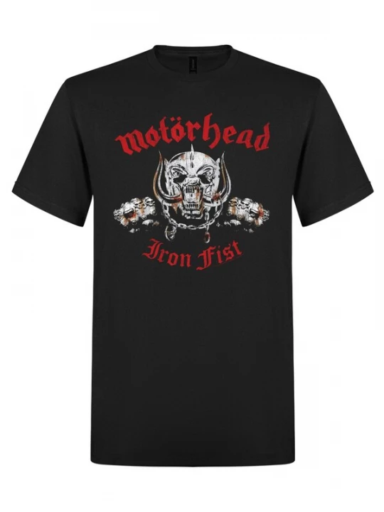 Foto van product Motörhead Shirt 'Motörhead Iron Fist T-Shirt' zwart