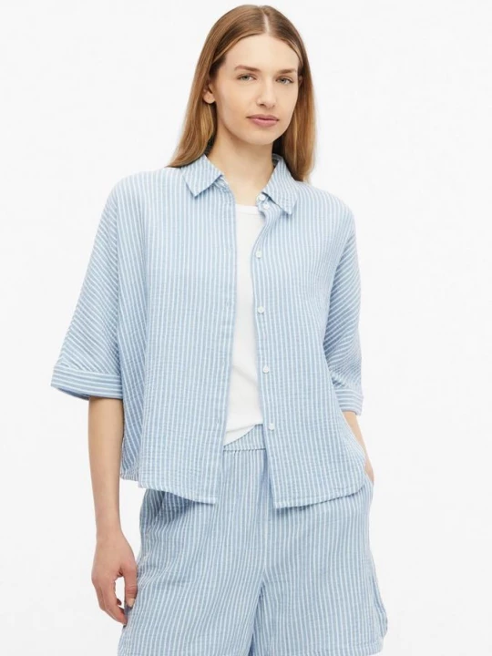 Foto van product Mousseline blouse met vleermuismouwen s.Oliver