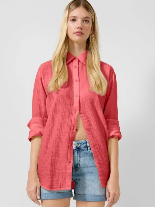 Foto van product Mousseline blouse QS rood
