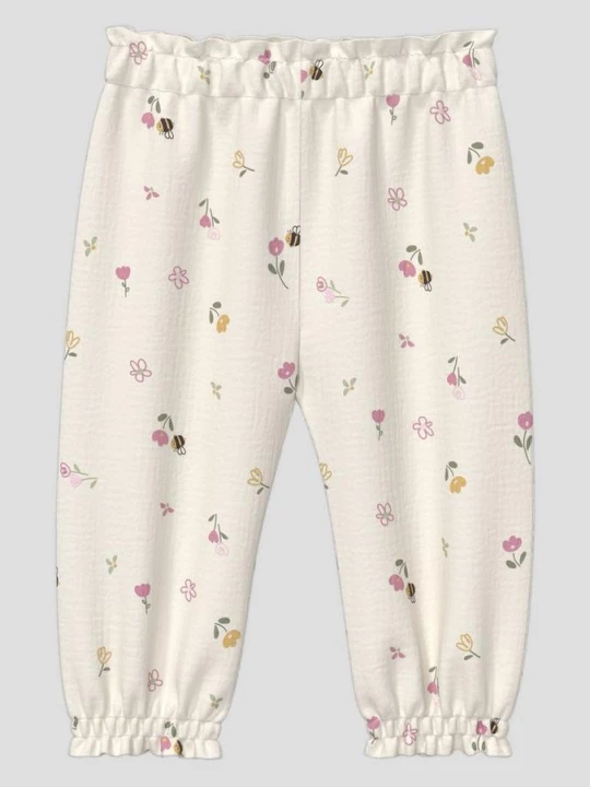 Foto van product Mousseline broek met paperbag tailleband s.Oliver