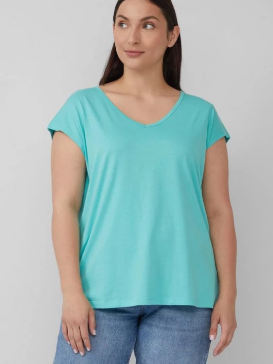 Foto van product Mouwloos relaxed fit shirt met uitsnijding en strik s.Oliver