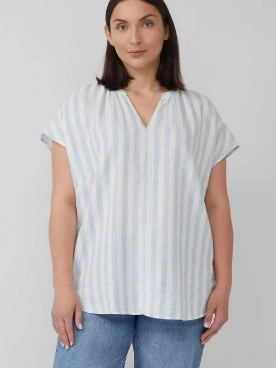 Foto van product Mouwloze blouse van linnenmix in een relaxte pasvorm s.Oliver