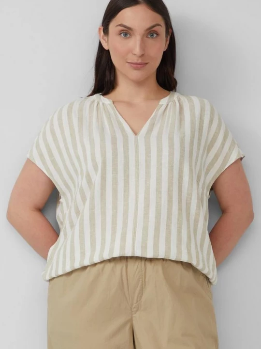Foto van product Mouwloze blouse van linnenmix in een relaxte pasvorm s.Oliver