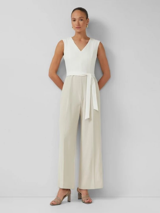 Foto van product Mouwloze jumpsuit met bindceintuur s.Oliver