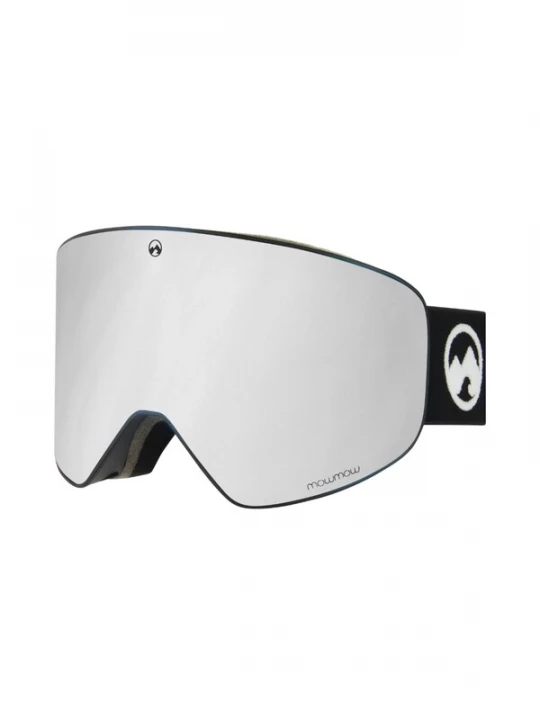 Foto van product Mowmow Sportbril 'MowMow STEALTH Ski Goggles - Photochromic Lens - ECO: Bioresin Frame & Recycled - UV400 - Unisex' zilver