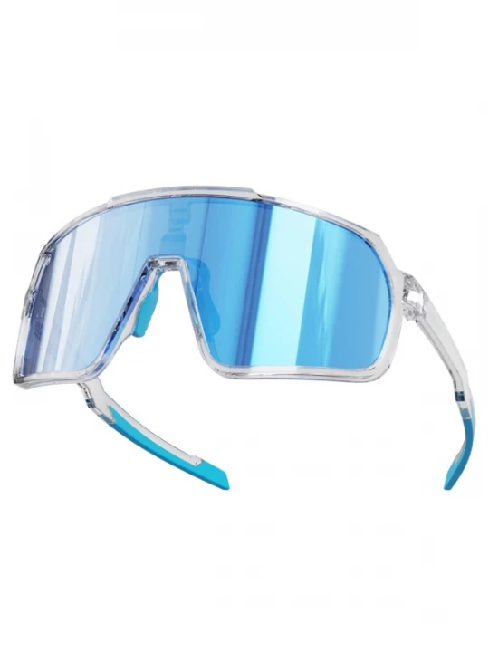 Foto van product Mowmow Sportbril 'MowMow SuperHero - Photochromic Lens - Men - Women' pastelblauw