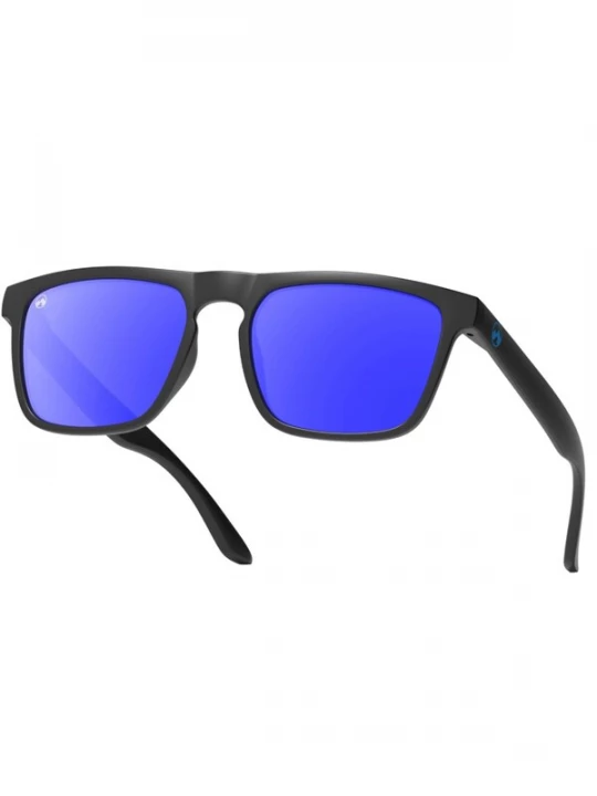Foto van product Mowmow Sportzonnebril 'MowMow Thor Sunglasses - Polarized - Men - Women - Black' blauw