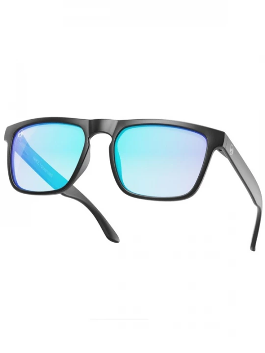 Foto van product Mowmow Sportzonnebril 'MowMow Thor Sunglasses - Polarized - Men - Women - Black' hemelsblauw
