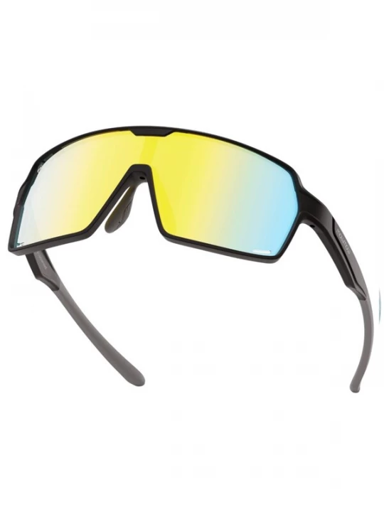 Foto van product Mowmow Sportzonnebril 'MowMow Titan Sunglasses - Sports Glasses - Cycling Glasses - Men - Women' goud