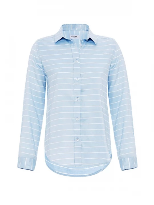 Foto van product Moxx Paris Blouse blauw / wit