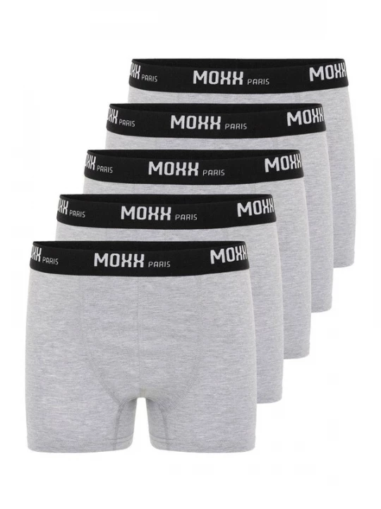 Foto van product Moxx Paris Boxershorts grijs / zwart / wit