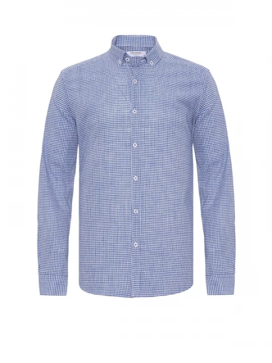 Foto van product Moxx Paris Overhemd blauw / wit