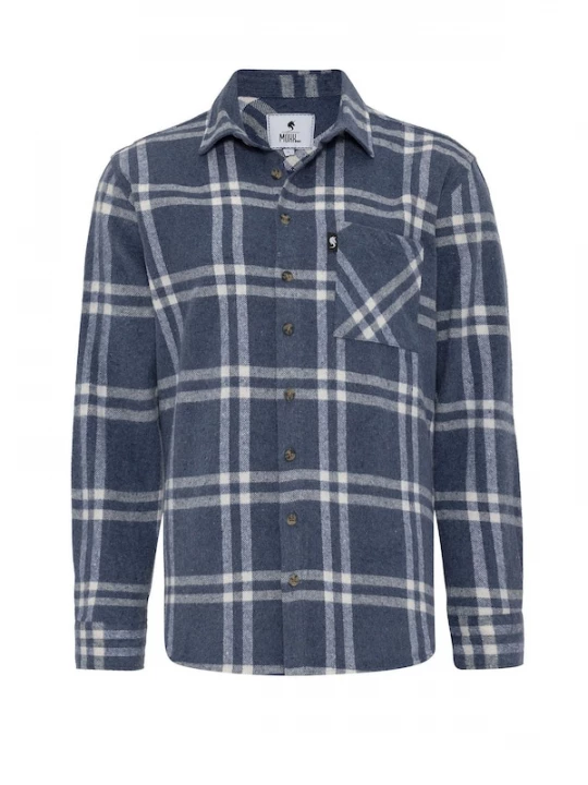 Foto van product Moxx Paris Overhemd donkerblauw / offwhite