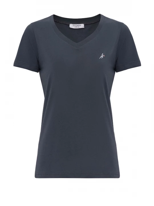 Foto van product Moxx Paris Shirt antraciet / wit