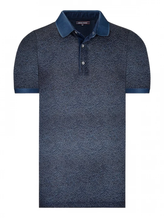 Foto van product Moxx Paris Shirt blauw gemêleerd